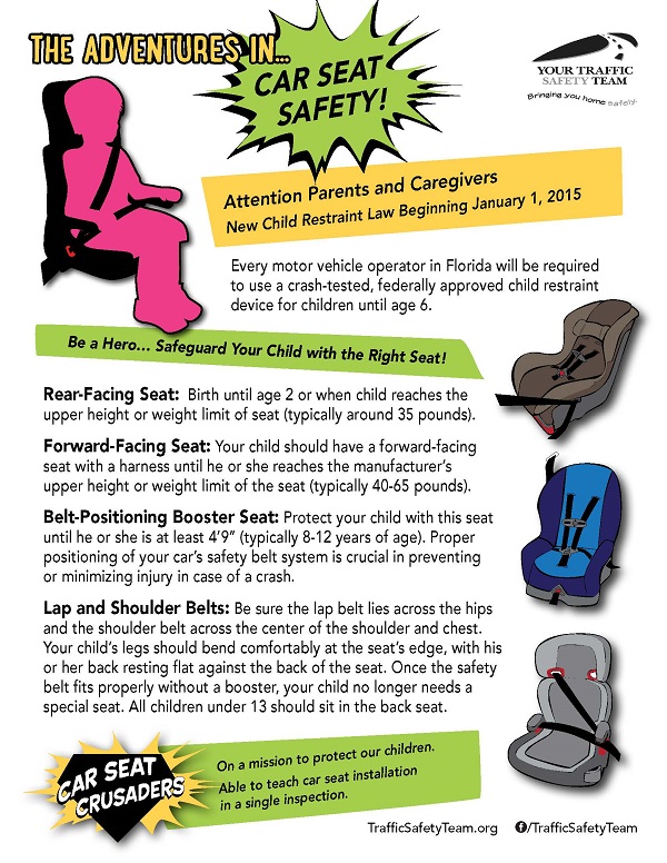 Car Seat Safety Brochure
