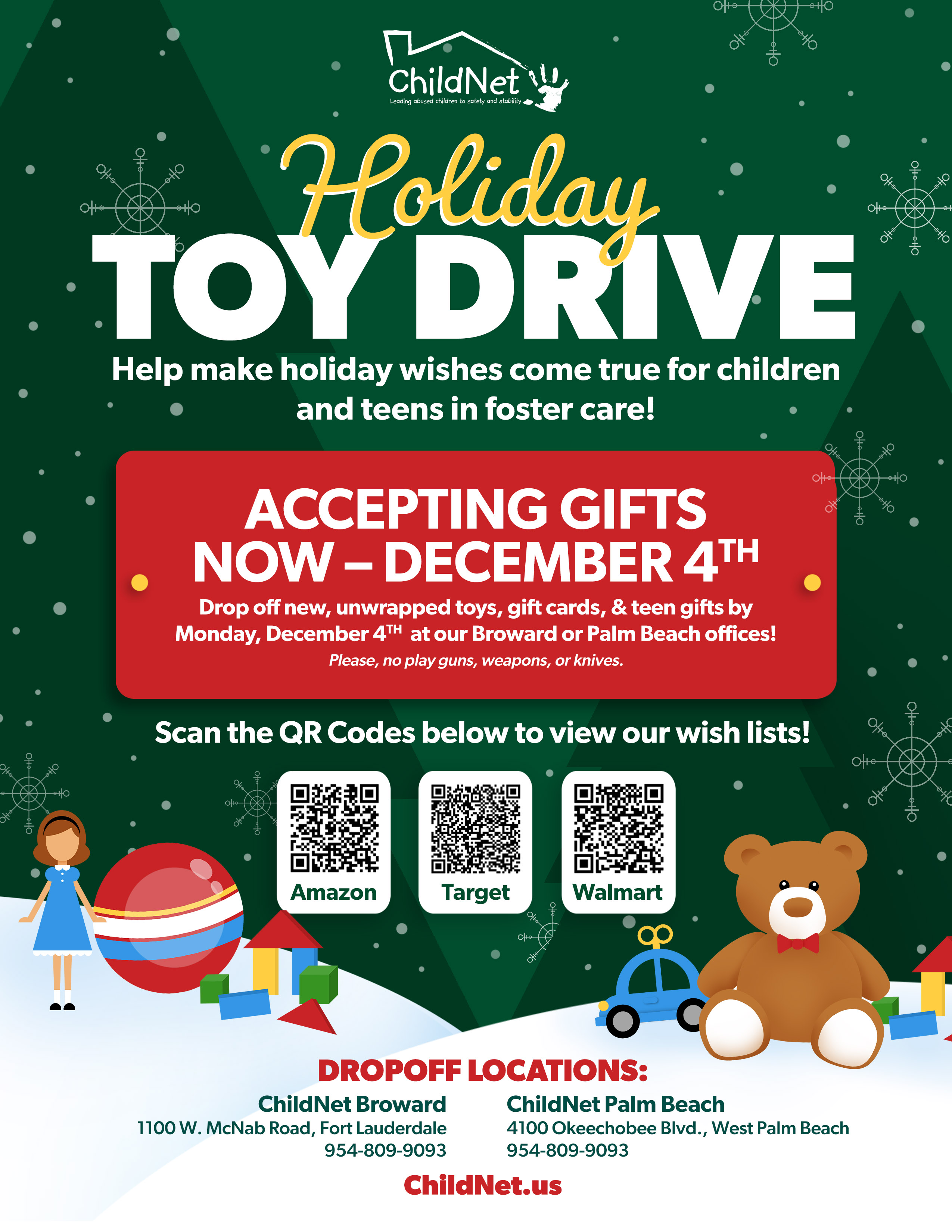 Toy Drive flyer